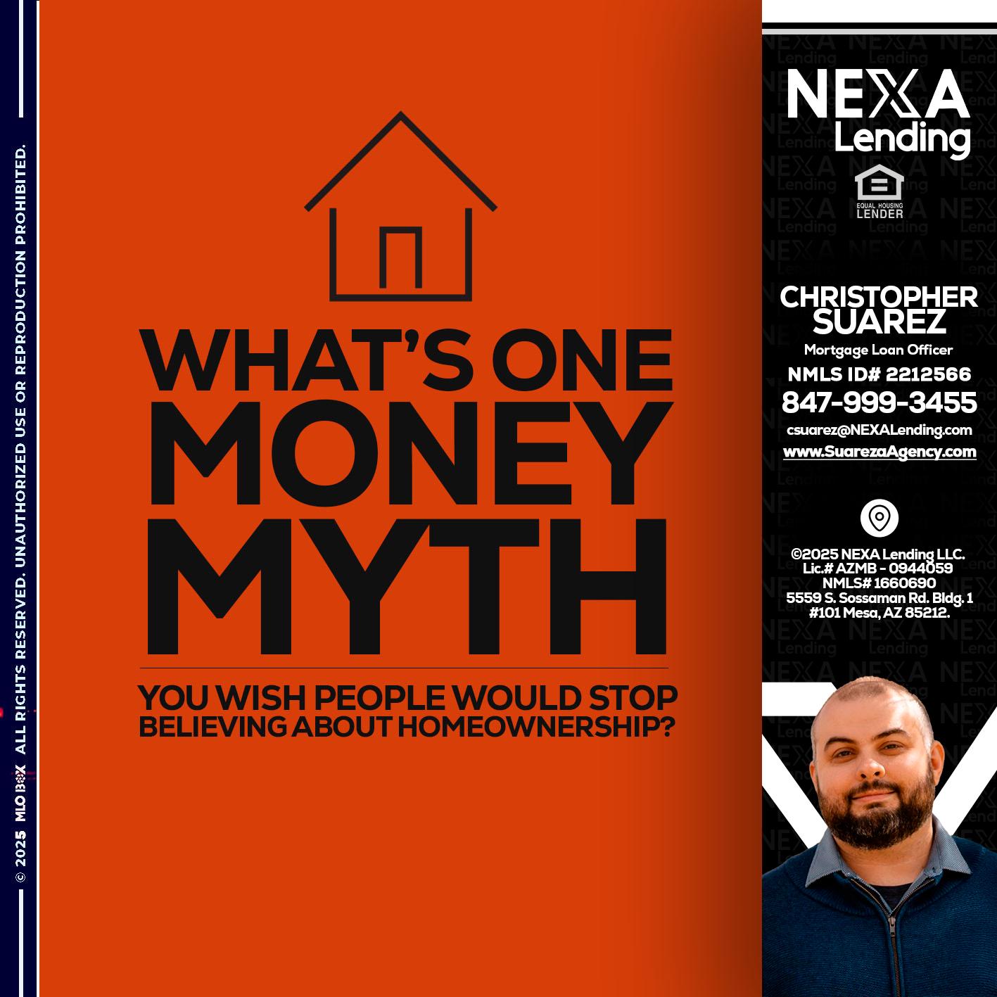 WHATS ONE - Christopher Suarez -Mortgage Loan Officer Coach