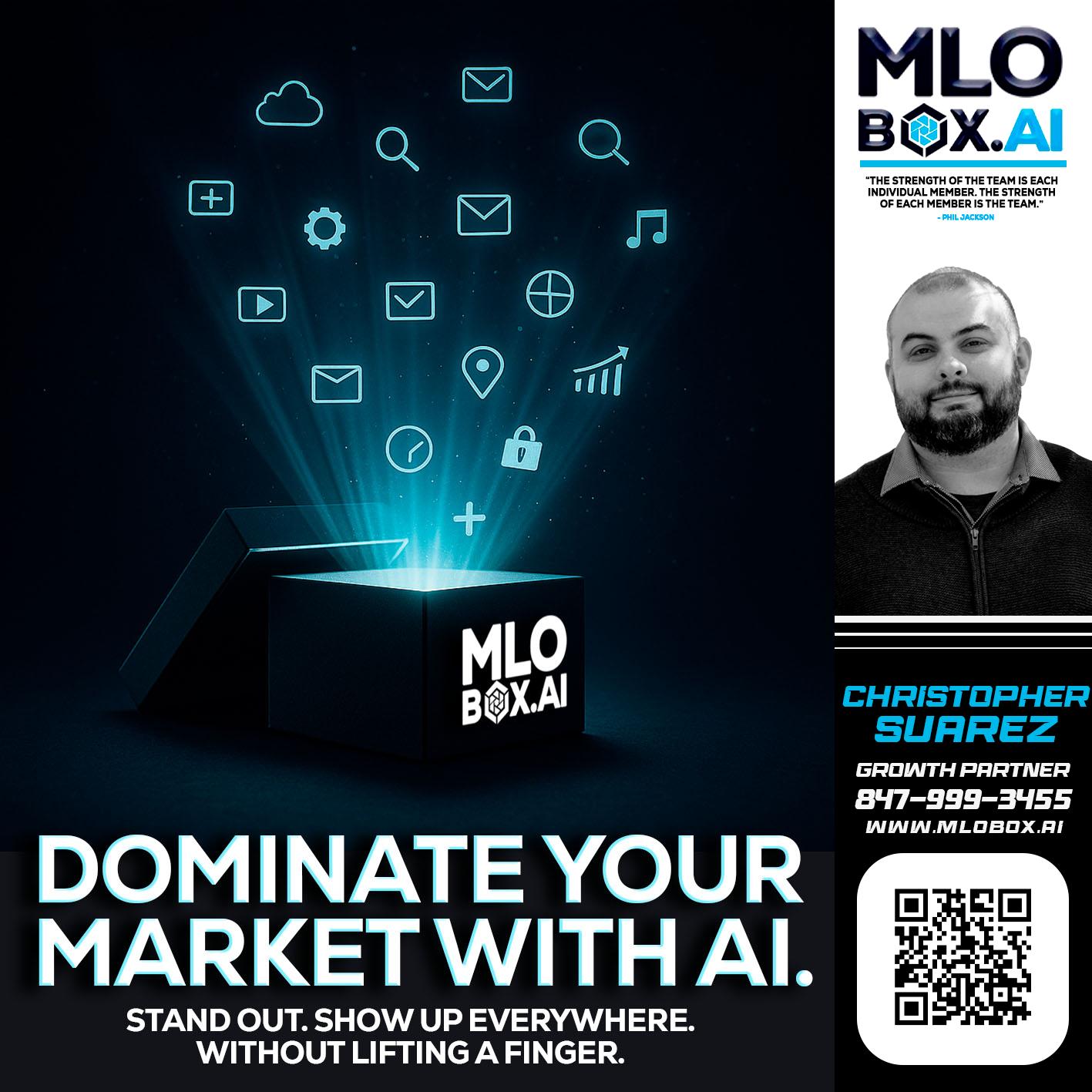 DOMINATE YOUR - Christopher Suarez -Mortgage Loan Officer Coach