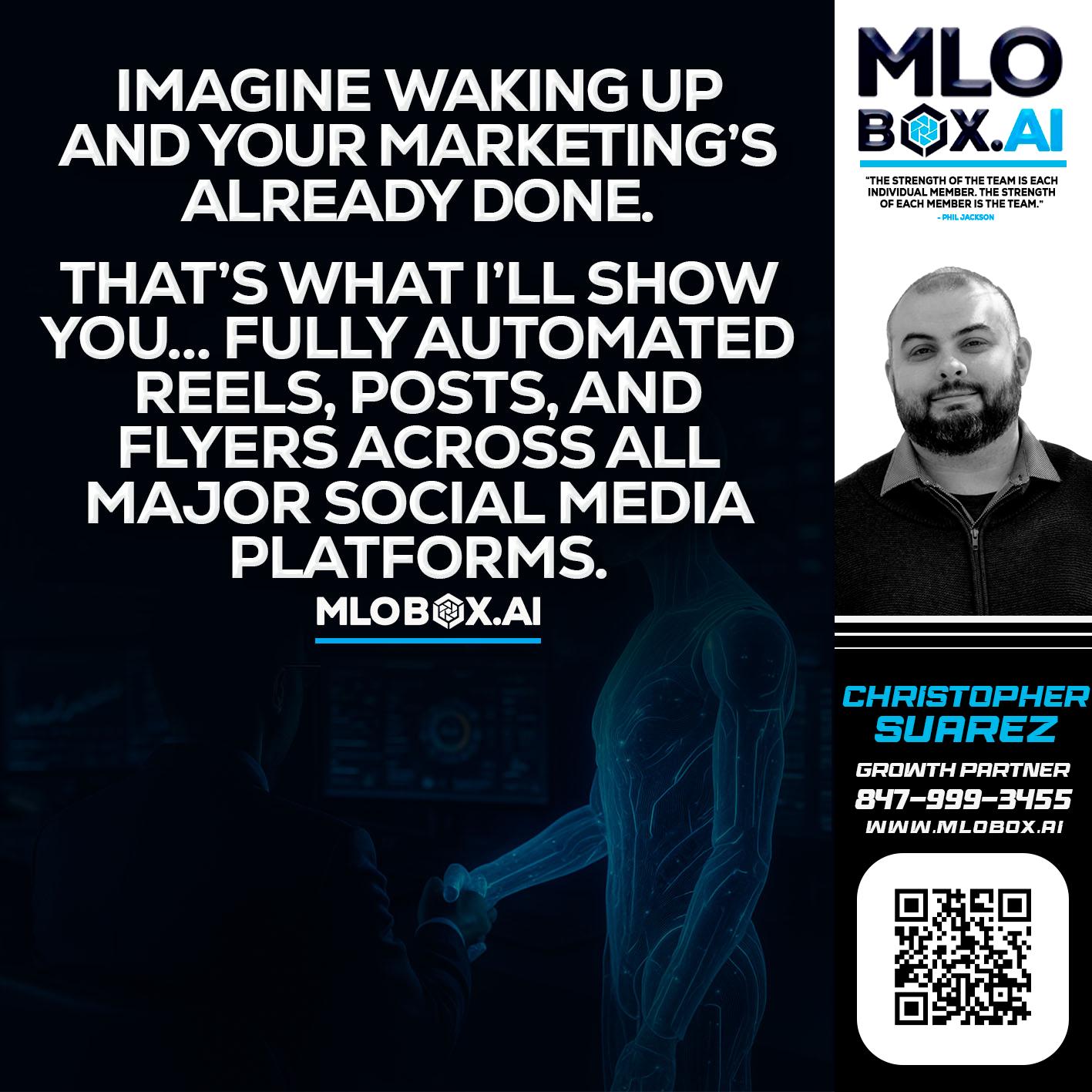 IMAGINE - Christopher Suarez -Mortgage Loan Officer Coach