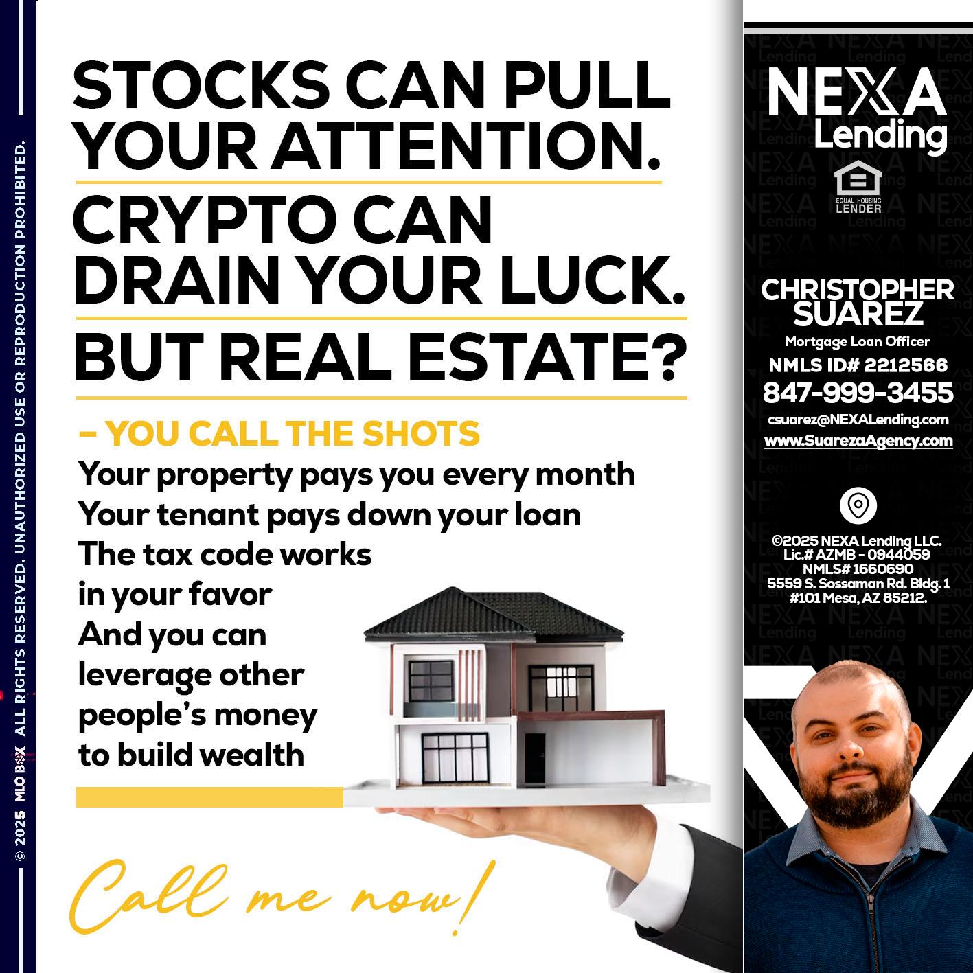 STOCK CAN - Christopher Suarez -Mortgage Loan Officer Coach