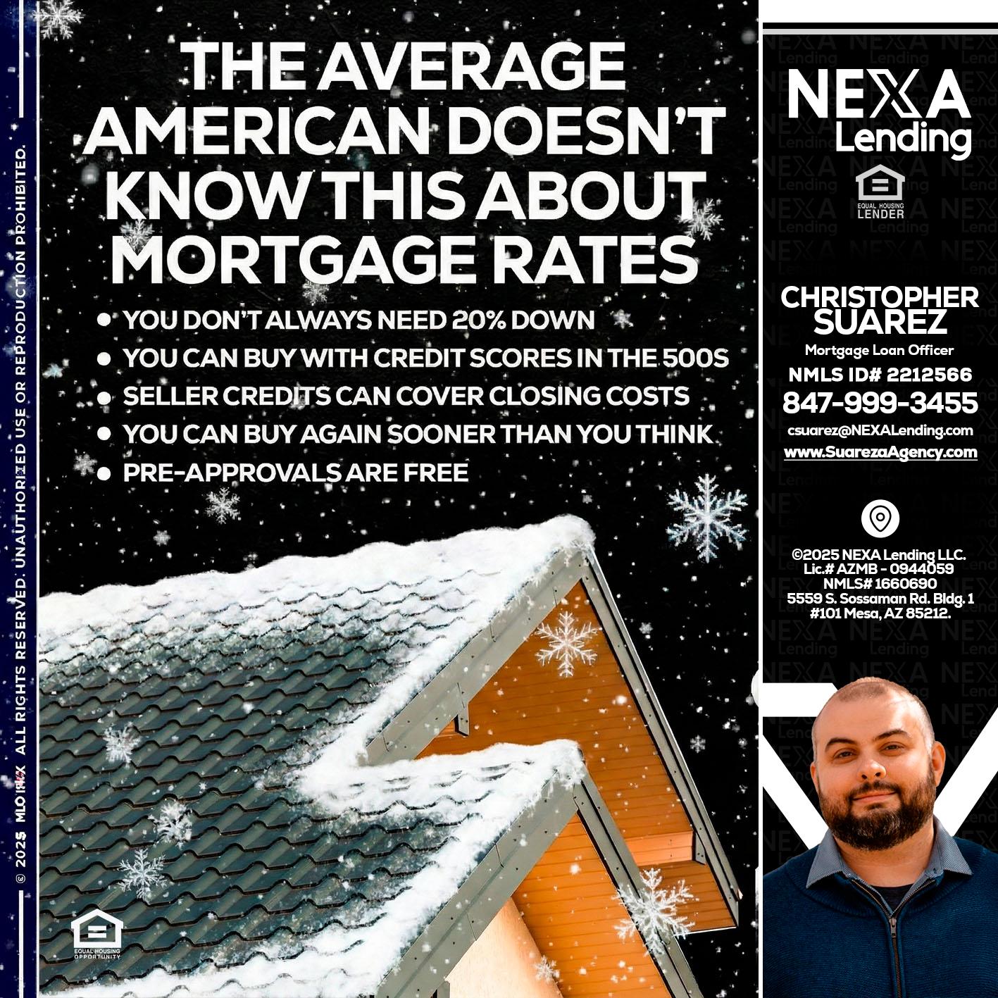 THE AVERAGE - Christopher Suarez -Mortgage Loan Officer Coach