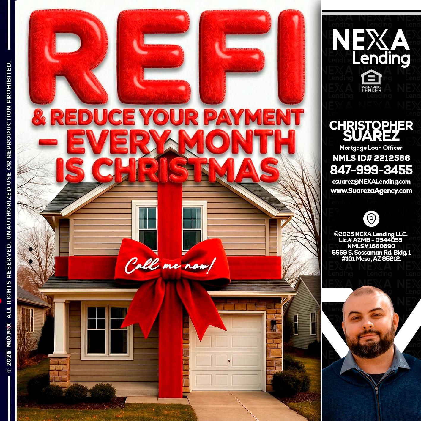 REFI - Christopher Suarez -Mortgage Loan Officer Coach