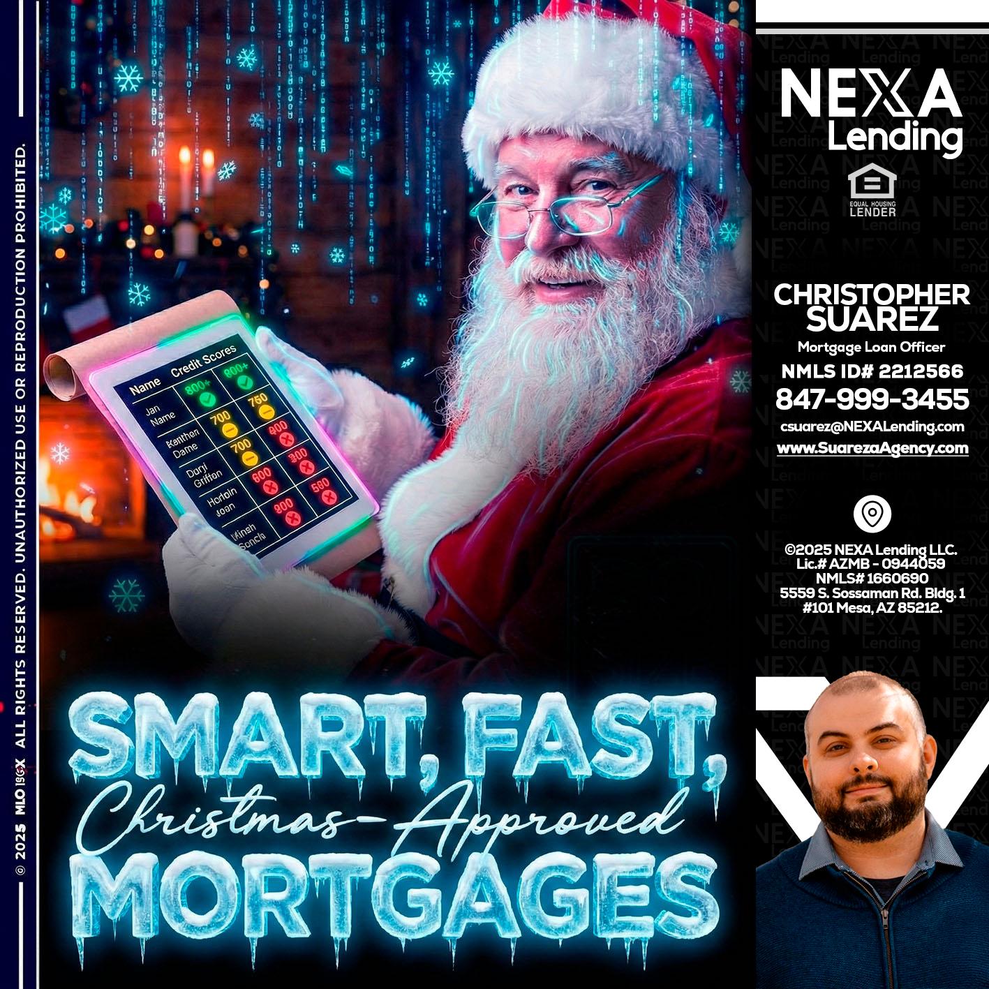 SMART, FAST - Christopher Suarez -Mortgage Loan Officer Coach