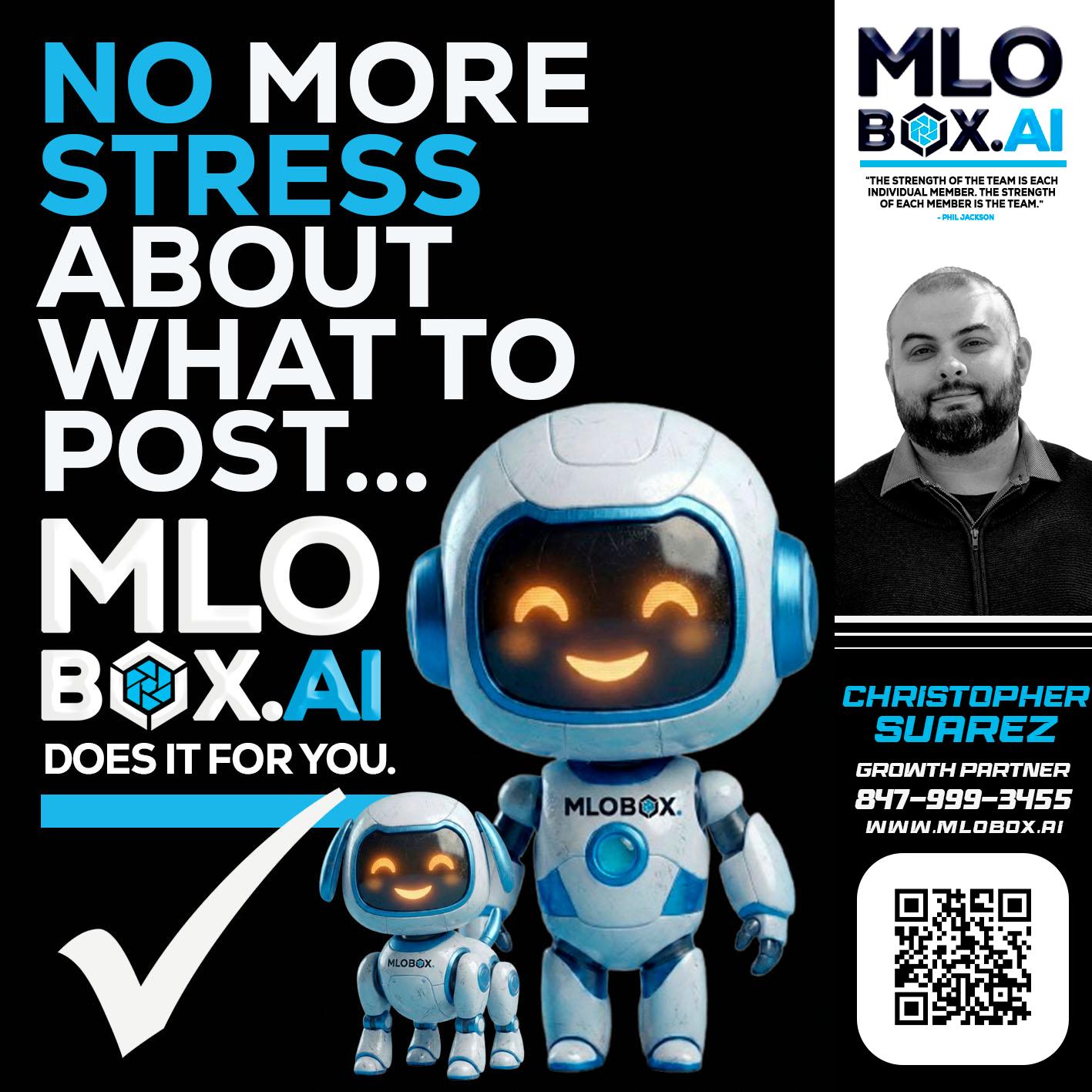 NO MORE STRESS - Christopher Suarez -Mortgage Loan Officer Coach