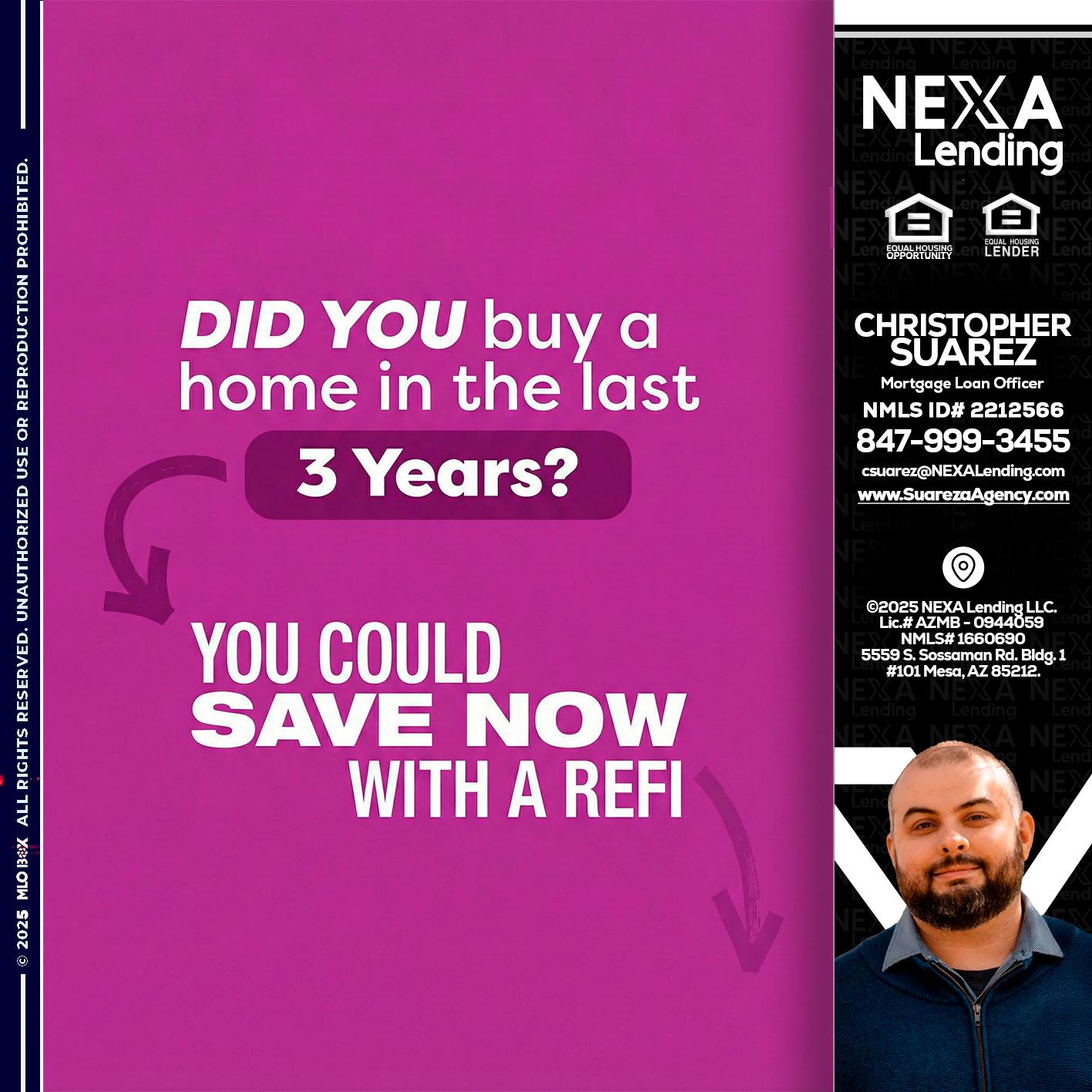 did you - Christopher Suarez -Mortgage Loan Officer Coach