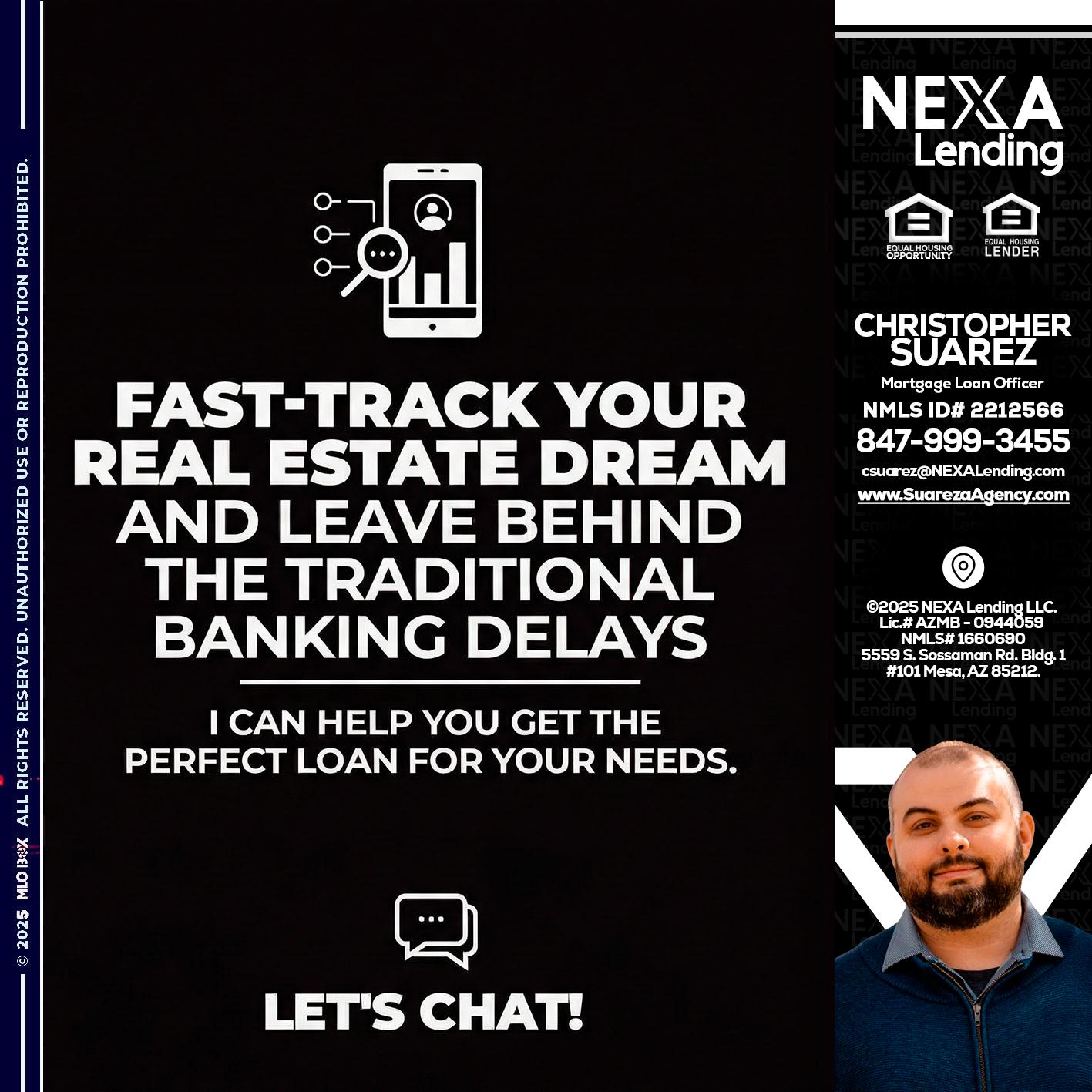 FAST TRACK - Christopher Suarez -Mortgage Loan Officer Coach