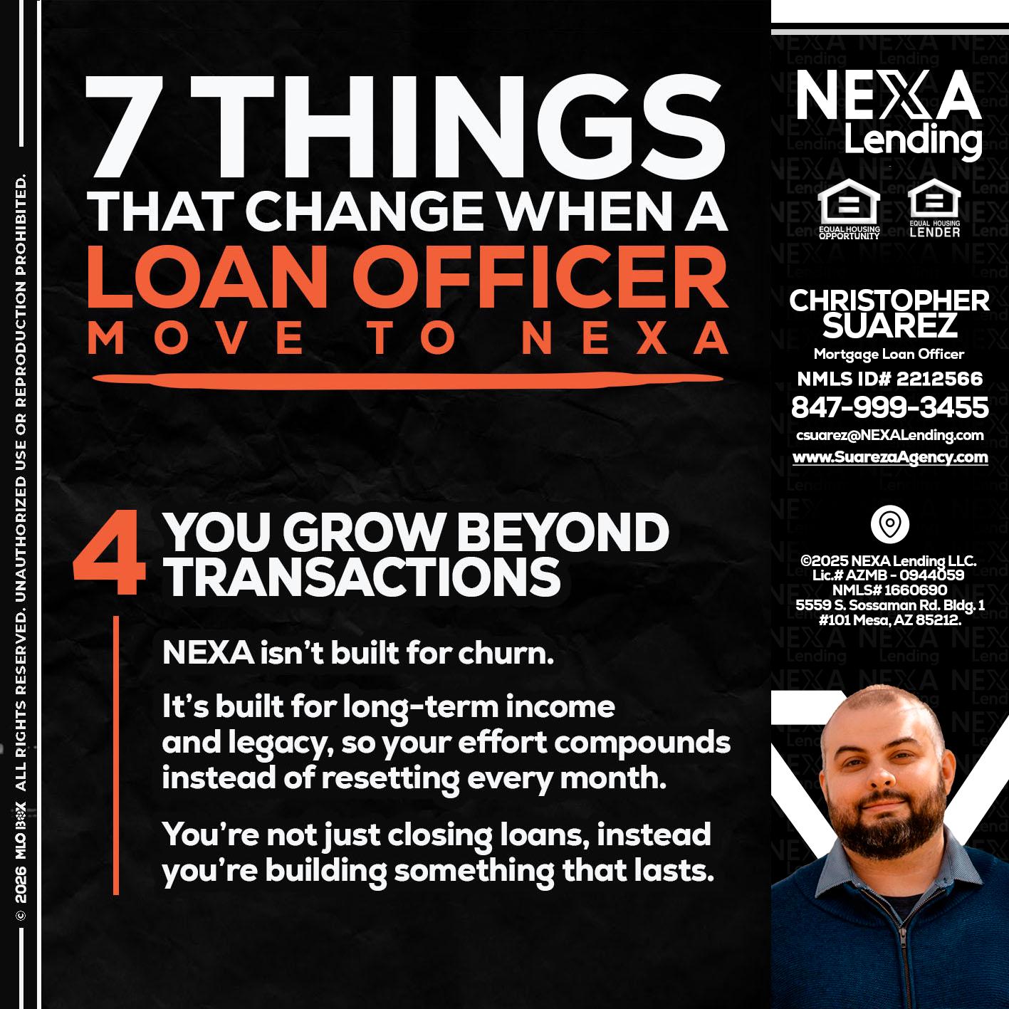 7 THINGS (4) - Christopher Suarez -Mortgage Loan Officer Coach