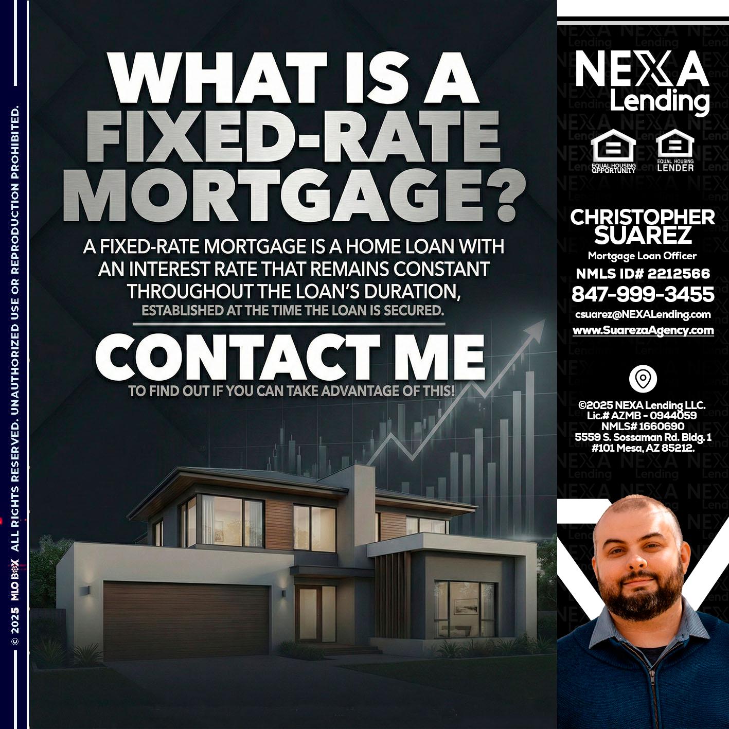 WHAT IS A - Christopher Suarez -Mortgage Loan Officer Coach