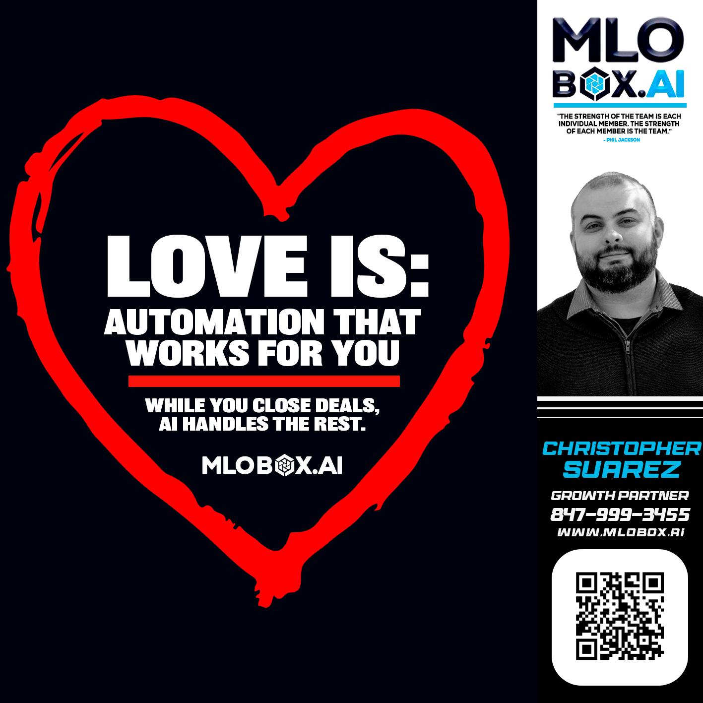 love is - Christopher Suarez -Mortgage Loan Officer Coach