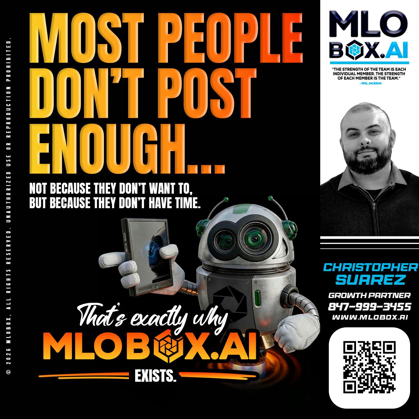 most people - Christopher Suarez -Mortgage Loan Officer Coach