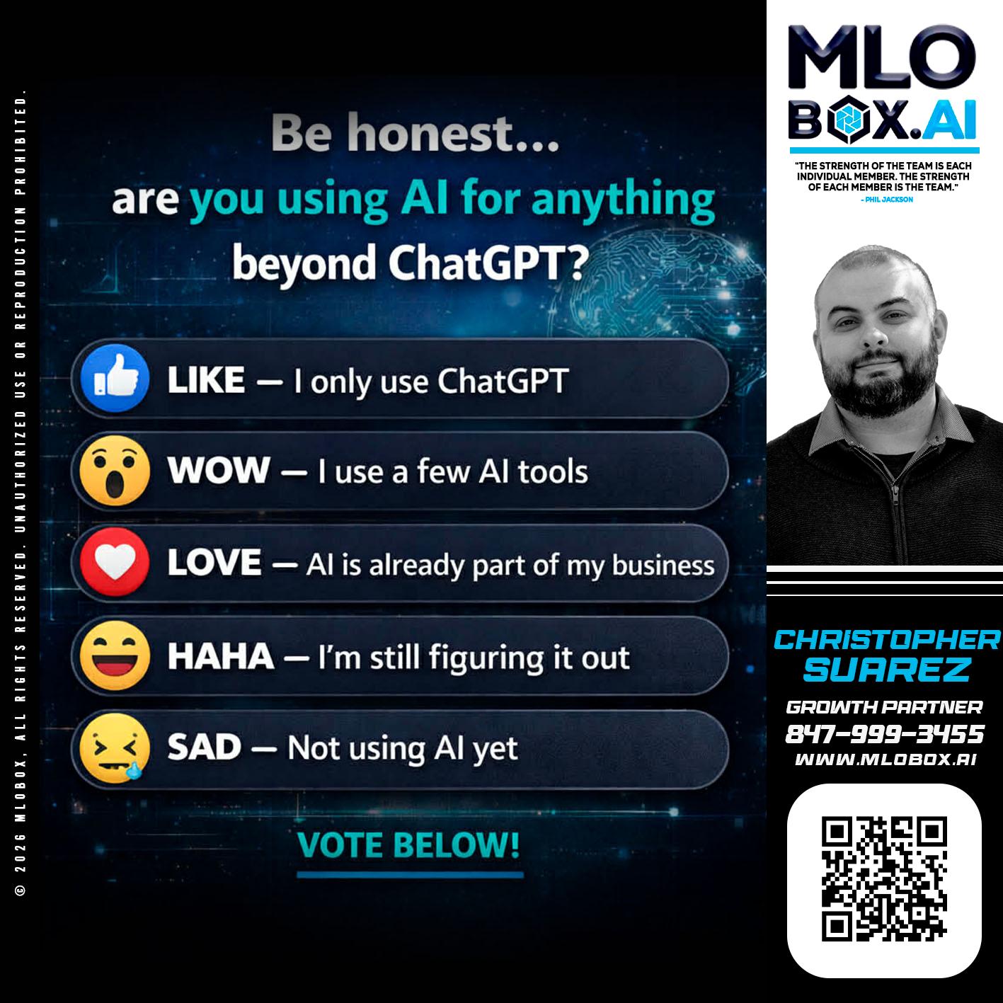BE HONEST - Christopher Suarez -Mortgage Loan Officer Coach
