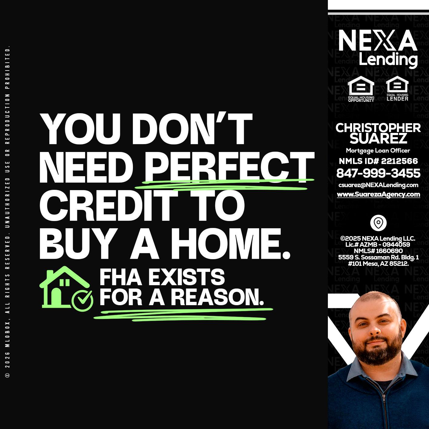 you don't need - Christopher Suarez -Mortgage Loan Officer Coach
