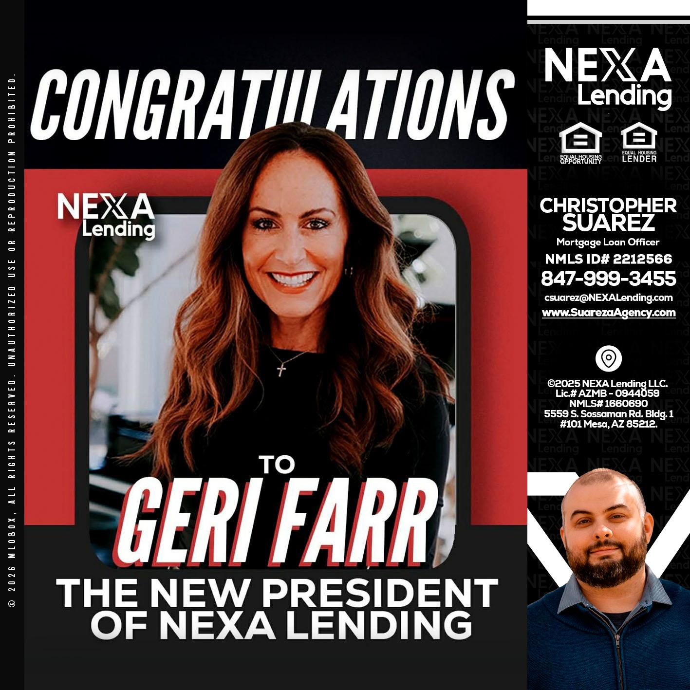 CONGRATULATIONS - Christopher Suarez -Mortgage Loan Officer Coach