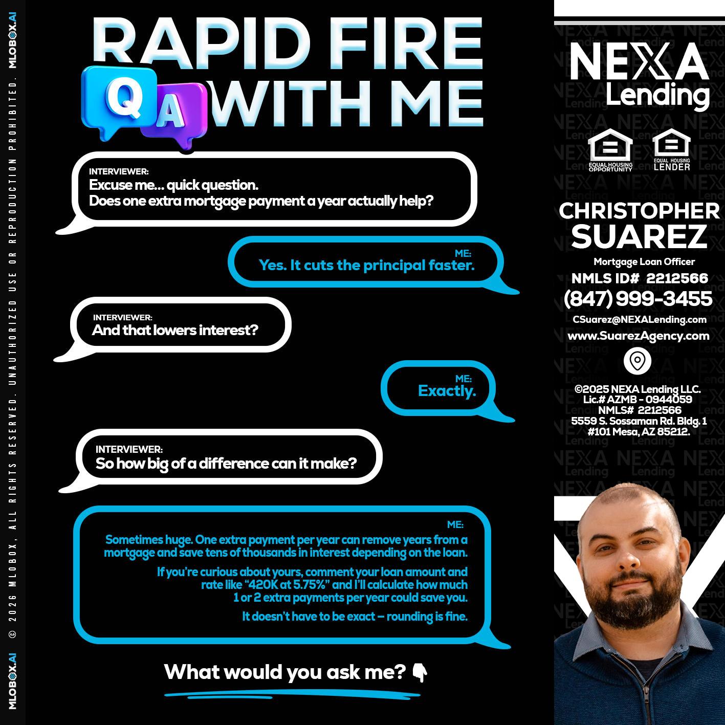 RAPID Q&A - Christopher Suarez -Mortgage Loan Officer Coach