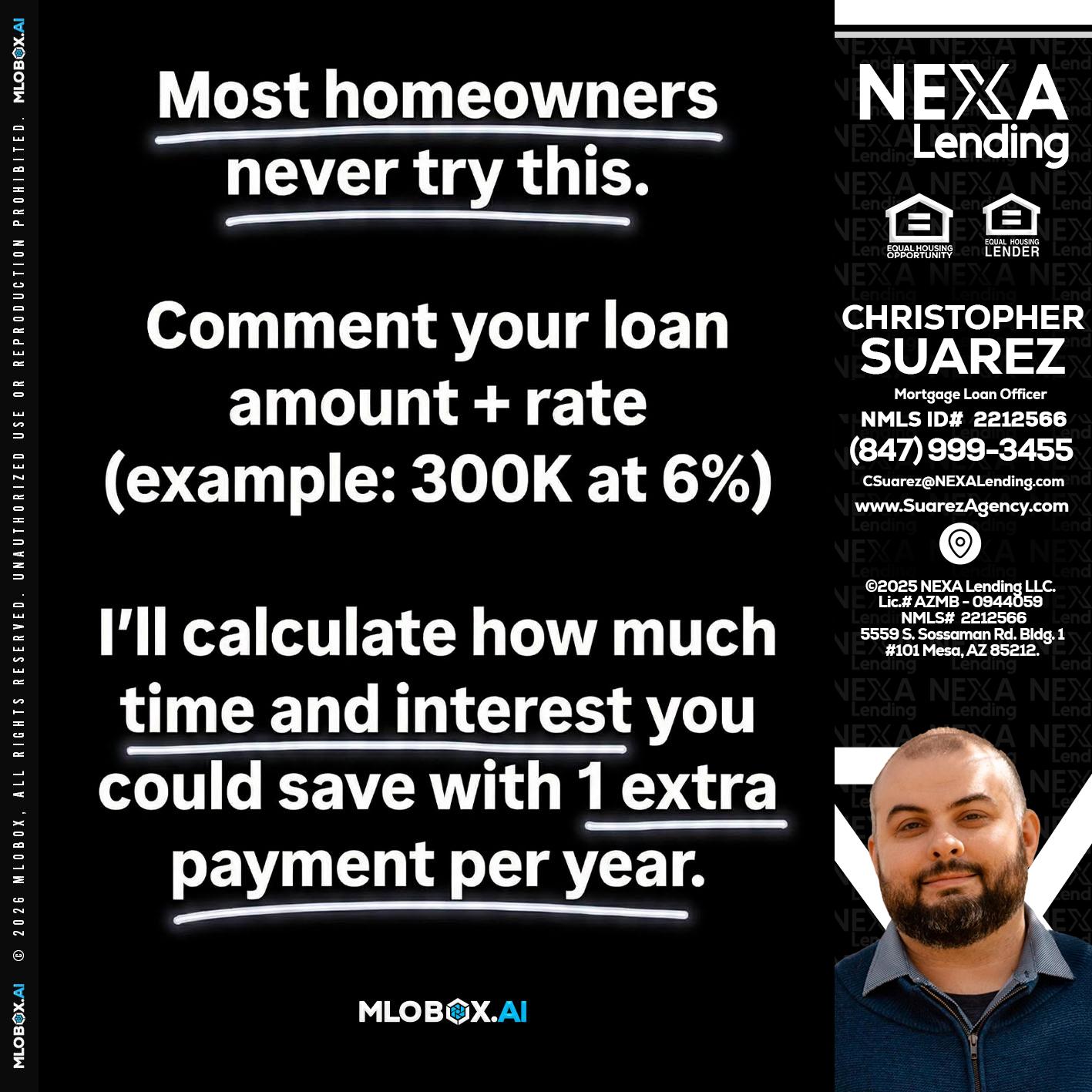 most owners - Christopher Suarez -Mortgage Loan Officer Coach