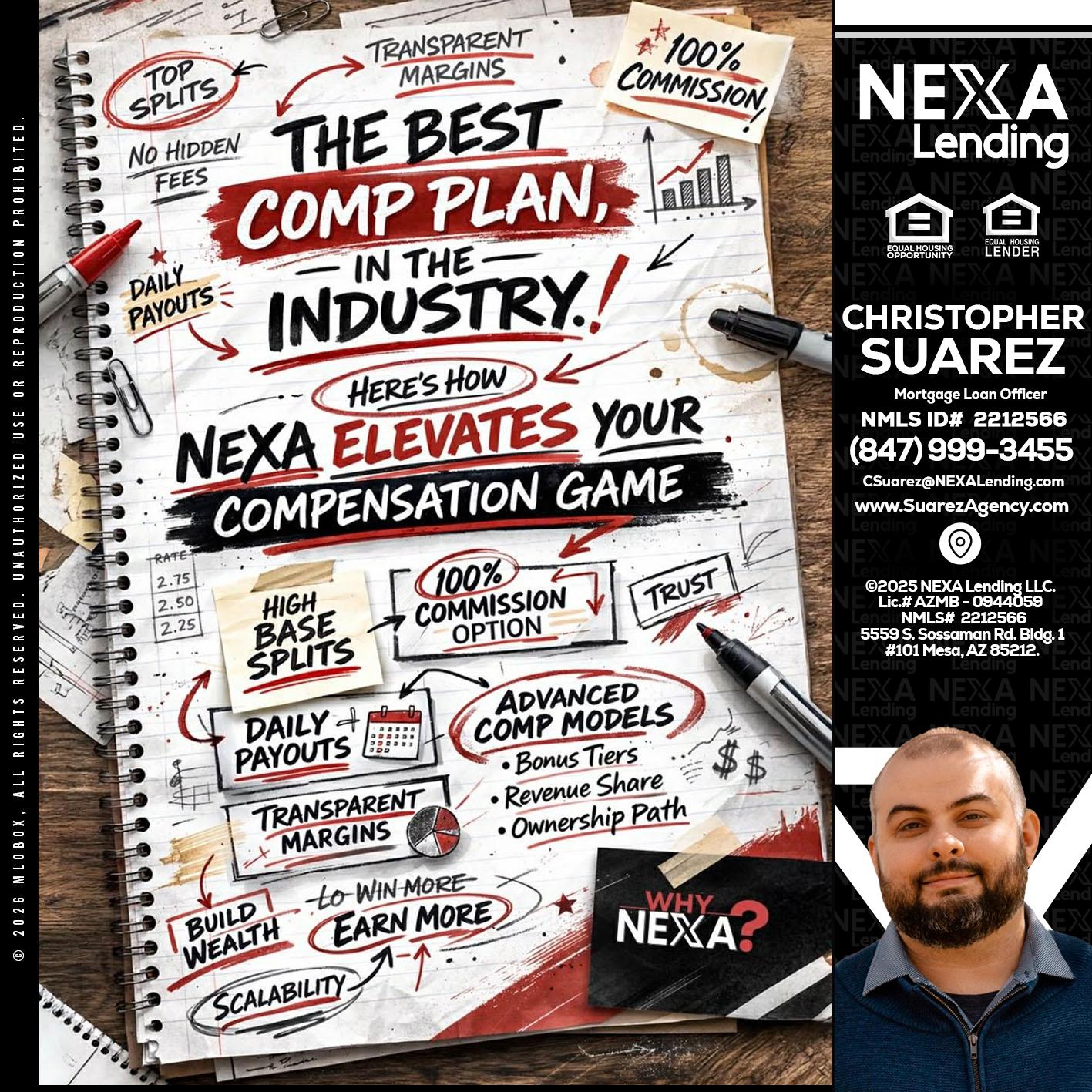 THE BEST COMP - Christopher Suarez -Mortgage Loan Officer Coach