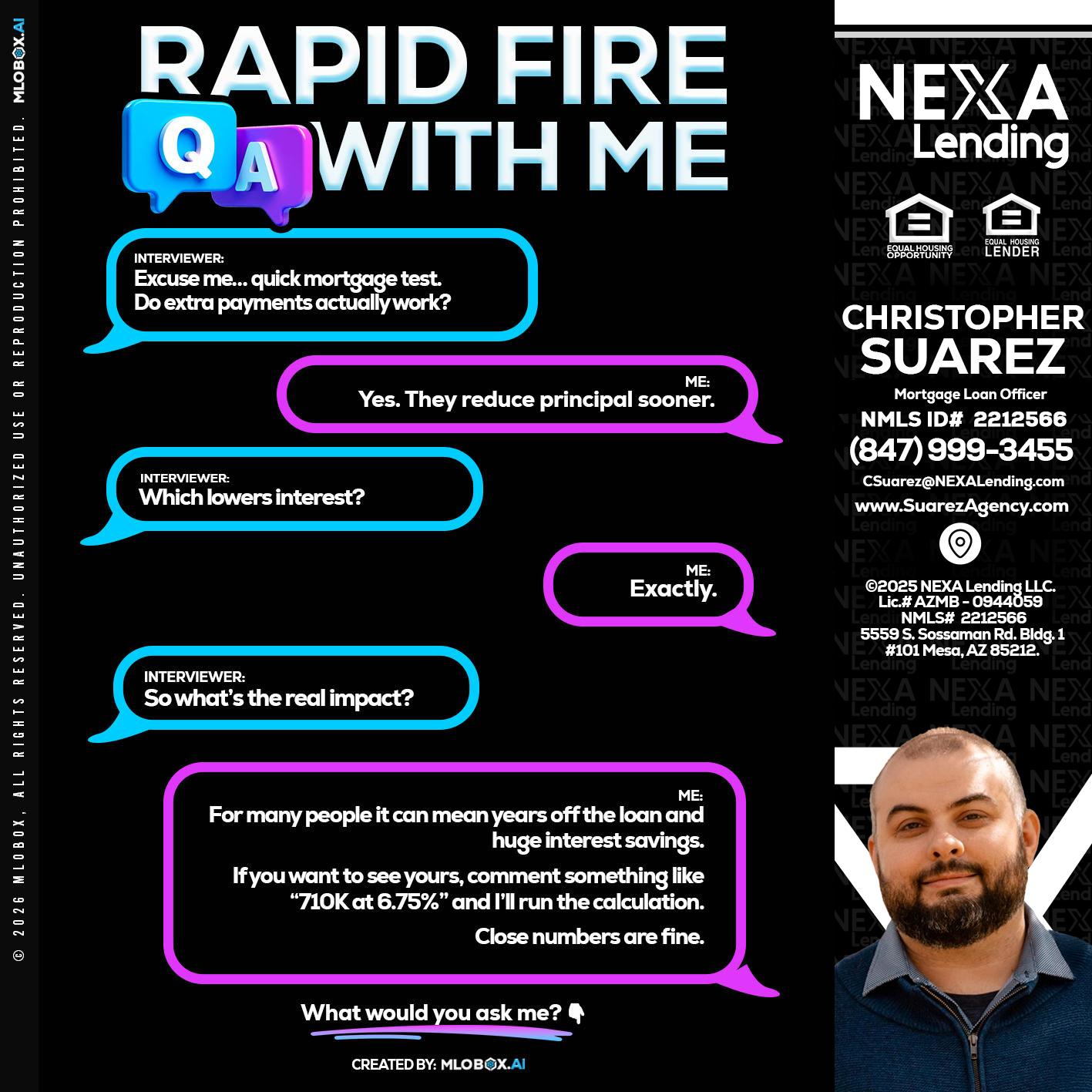 RAPID QA - Christopher Suarez -Mortgage Loan Officer Coach