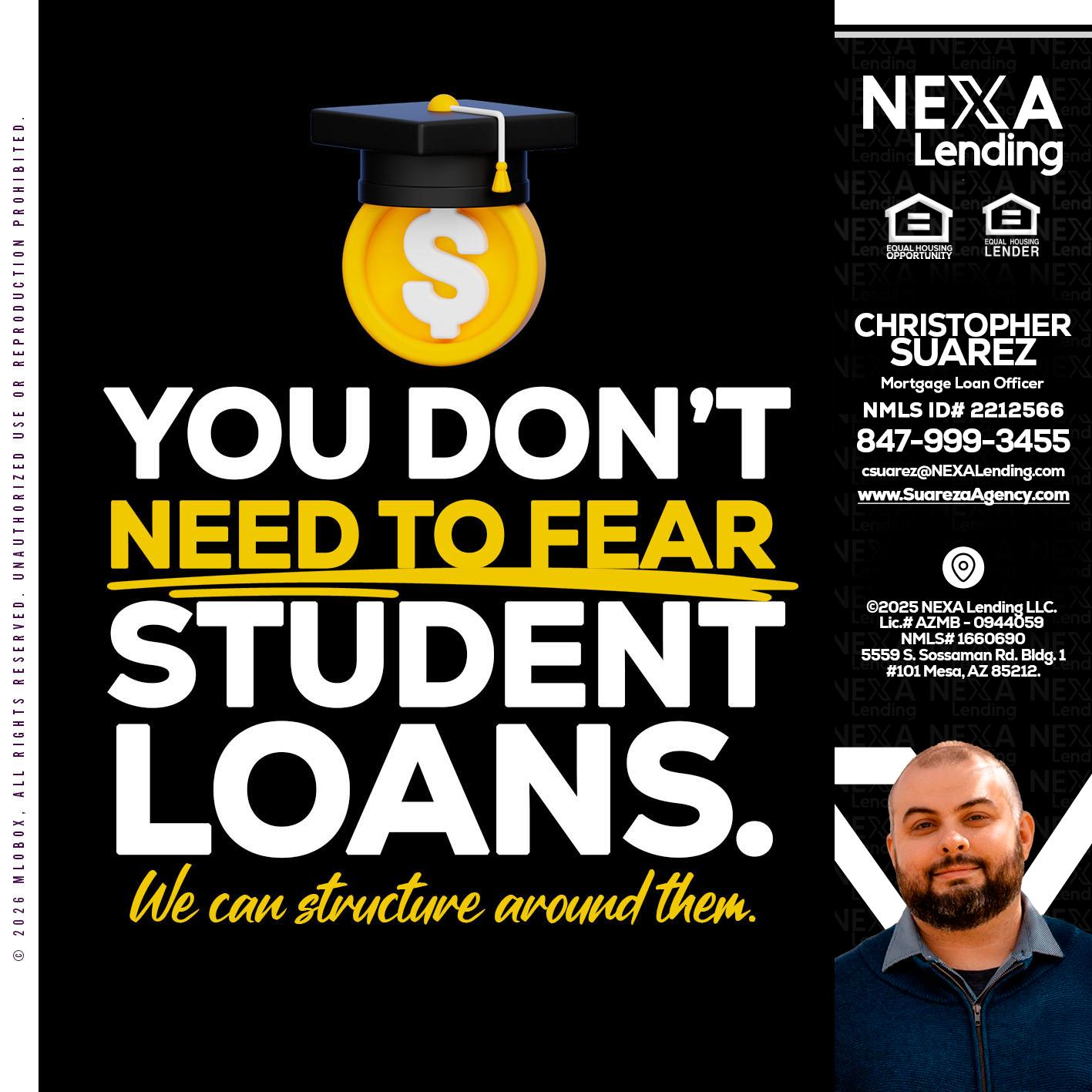 YOU DONT NEED - Christopher Suarez -Mortgage Loan Officer Coach