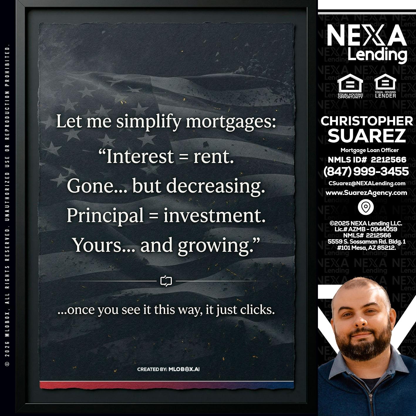 LET ME SIMPLIFY - Christopher Suarez -Mortgage Loan Officer Coach