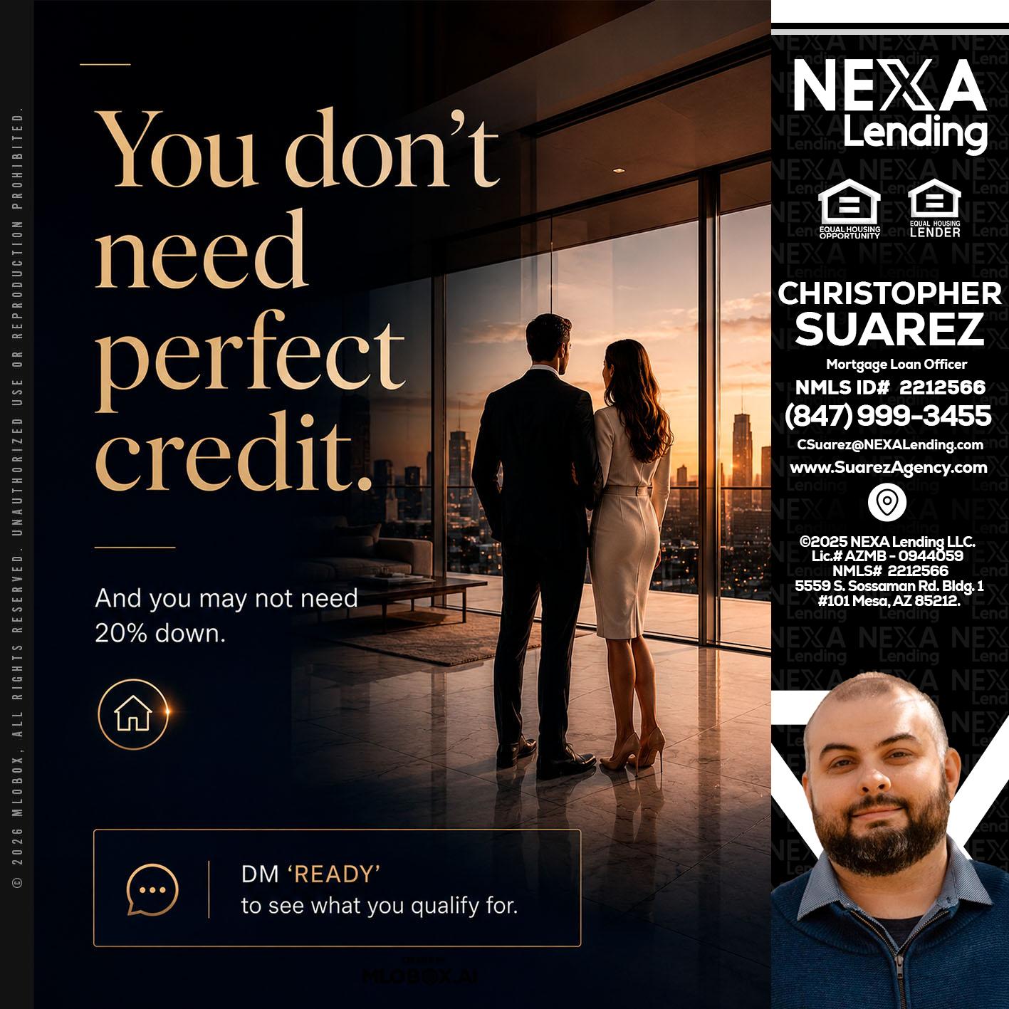 you don't need - Christopher Suarez -Mortgage Loan Officer Coach