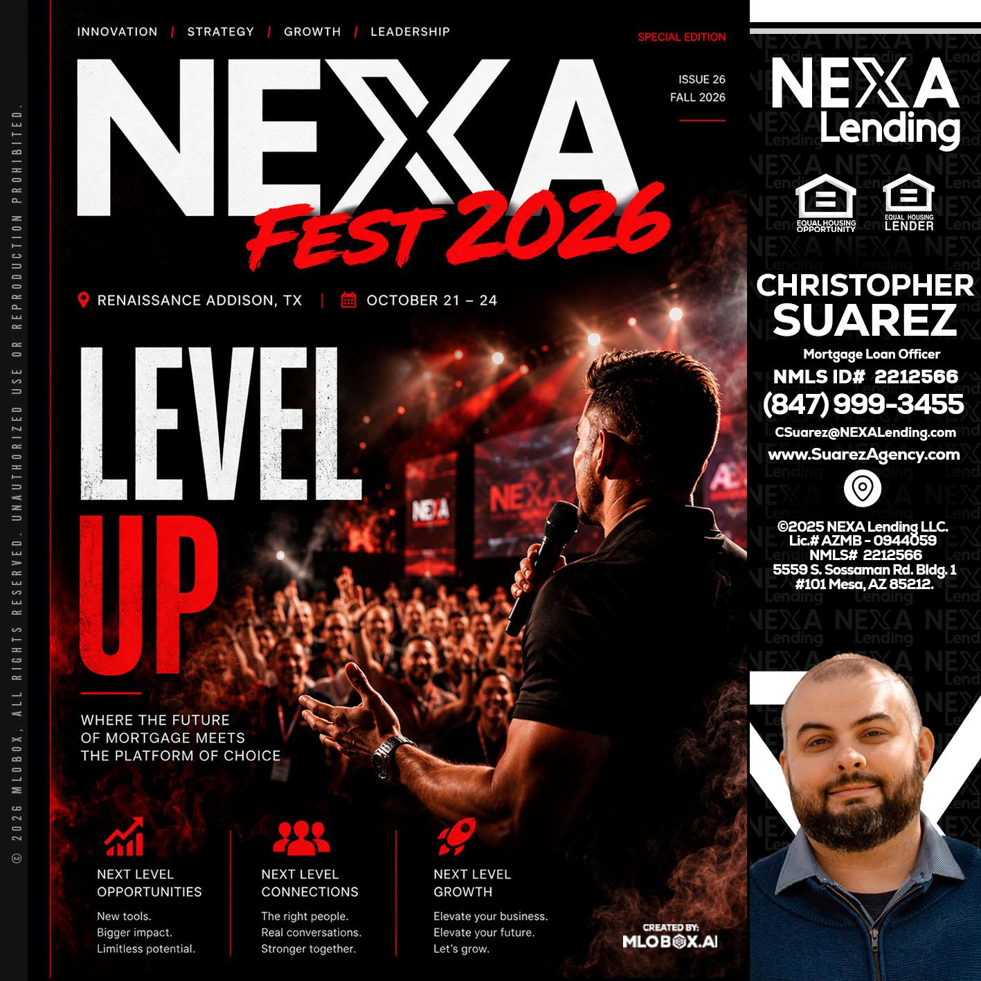 NEXA FEST 2026 - Christopher Suarez -Mortgage Loan Officer Coach