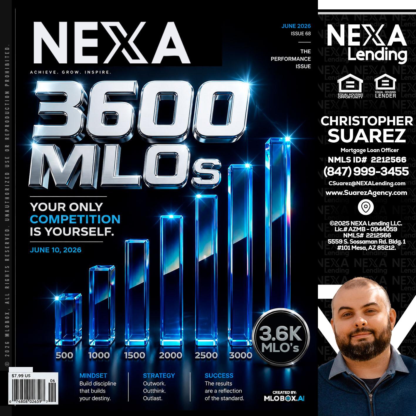 3600 MLOs - Christopher Suarez -Mortgage Loan Officer Coach