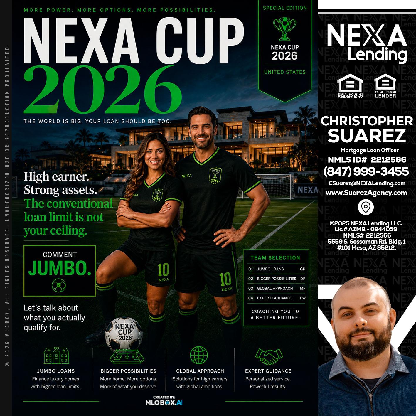 NEXA CUP 2026 - Christopher Suarez -Mortgage Loan Officer Coach