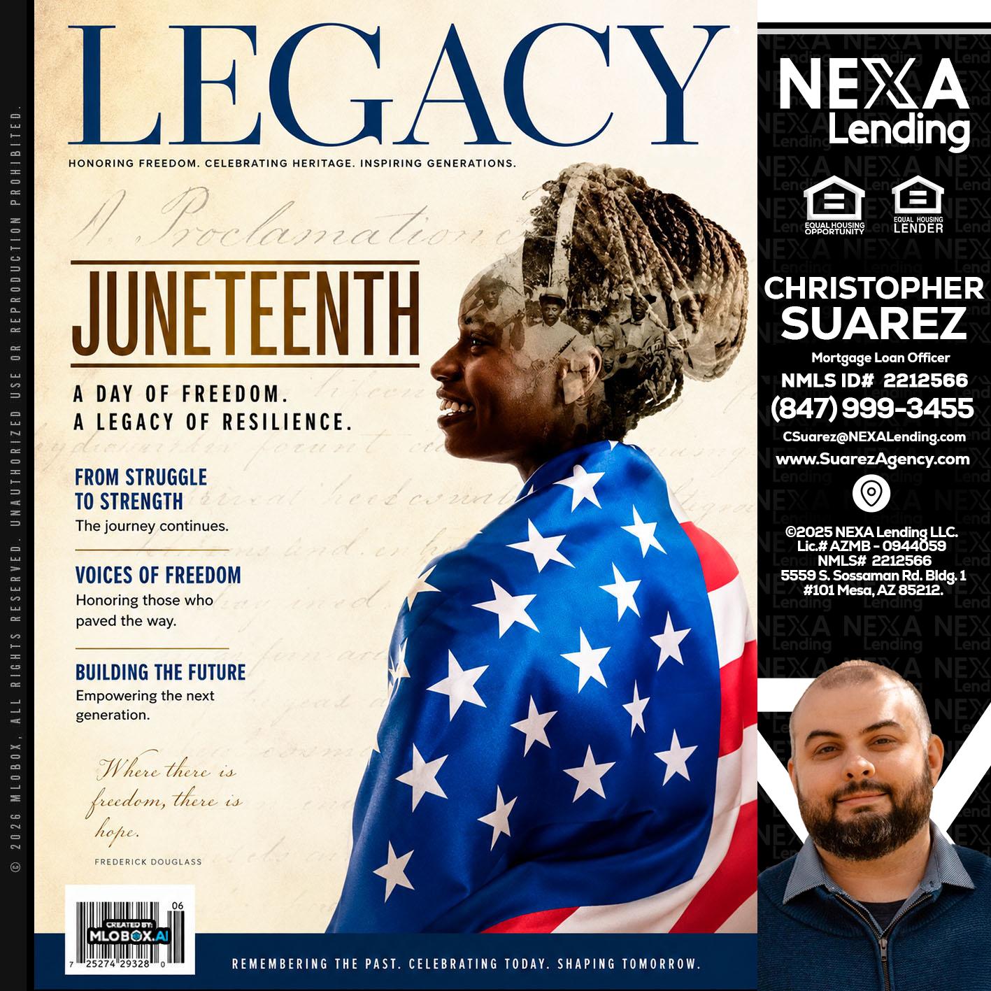 LEGACY - Christopher Suarez -Mortgage Loan Officer Coach