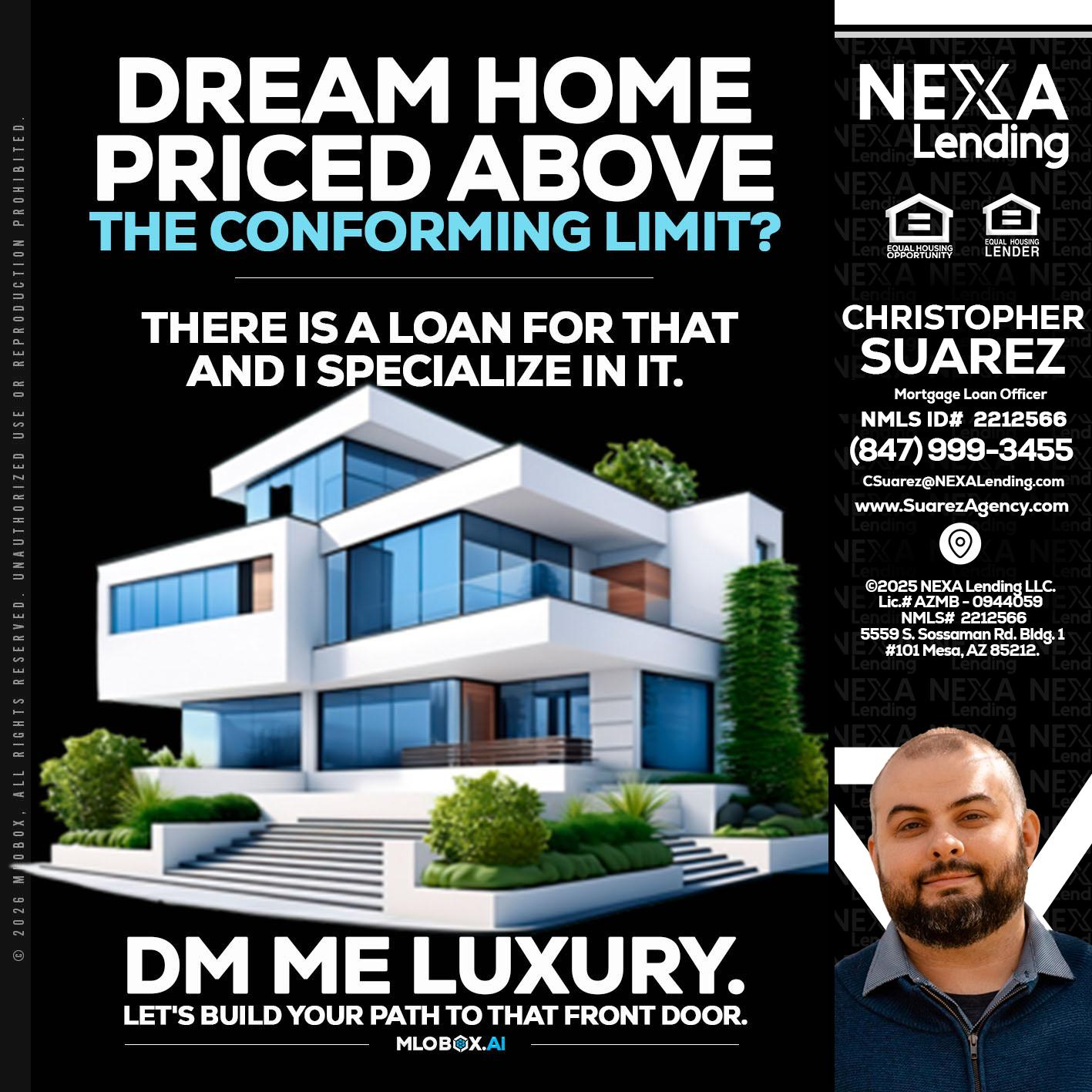 DREAM HOME - Christopher Suarez -Mortgage Loan Officer Coach